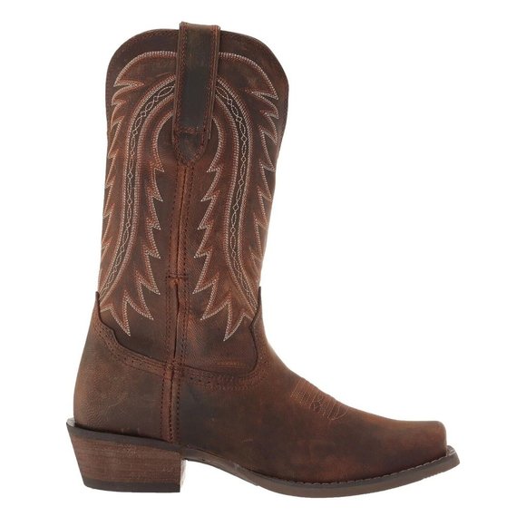 Durango Rebel Frontier Distressed Brown Square Toe Cowboy  Mens Brown Casual Boo main image 7